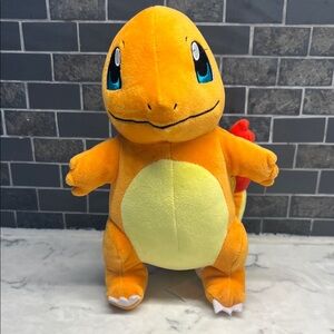 Pokemon Charmander Plush Toy - Orange and Yellow
